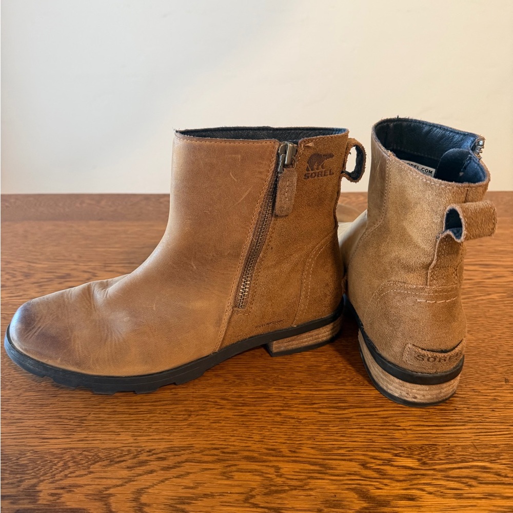 Sorel Emelie Waterproof Zip Bootie